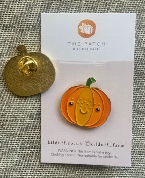 Pumpkin Enamel Pin